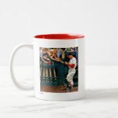 Autogrammstunde Zweifarbige Tasse (Links)