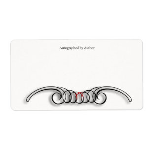 AutoGraph durch Autor-Buchzeichen