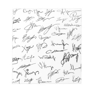 Autograph Notizblock
