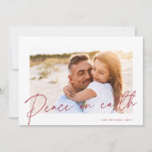 Autograph | WELTFRIEDEN FOTO Feiertagskarte (Vorderseite)