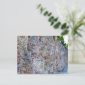 Autographenmauer Postkarte (Stehend Vorderseite)