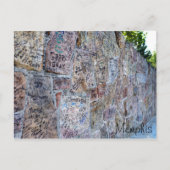 Autographenmauer Postkarte (Vorderseite)