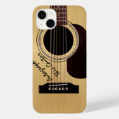 Autographie der akustischen Gitarre Case-Mate iPhone Hülle (Rückseite)