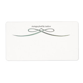 Autographiert durch Autor-Buchzeichen