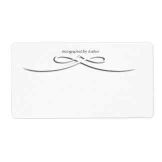 Autographiert durch Autor-Buchzeichen