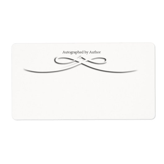 Autographiert durch Autor-Buchzeichen (Vorne)