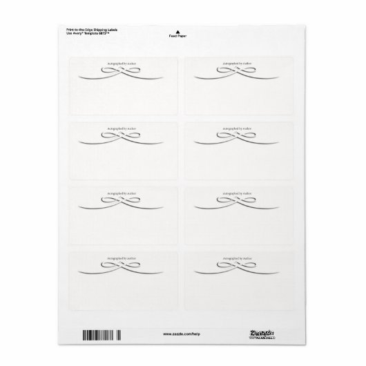 Autographiert durch Autor-Buchzeichen (Vorne)