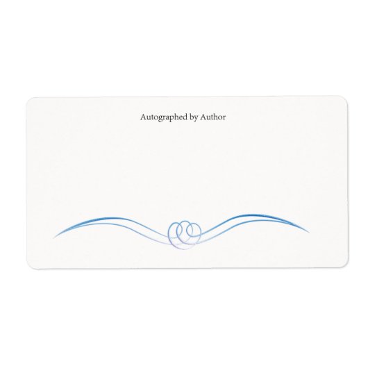 Autographiert durch Autor-Buchzeichen (Vorne)