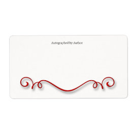 Autographiert durch Autor-Buchzeichen