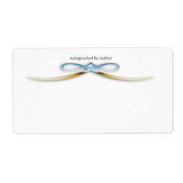 Autographiert durch Autor-Buchzeichen