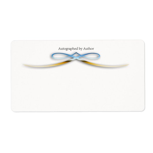 Autographiert durch Autor-Buchzeichen (Vorne)