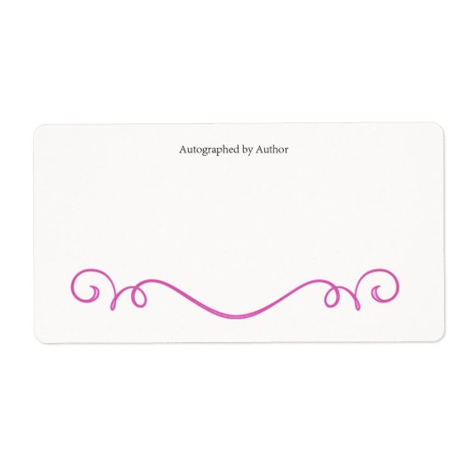 Autographiert durch Autor-Buchzeichen (Vorne)