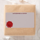 Autographiert durch den Autor Wax Siegel A (Insitu)