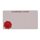Autographiert durch den Autor Wax Siegel A (Vorne)