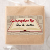 Autographiert mit benutzerdefinierten Etiketten (Insitu)