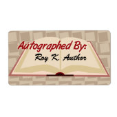 Autographiert mit benutzerdefinierten Etiketten (Vorne)