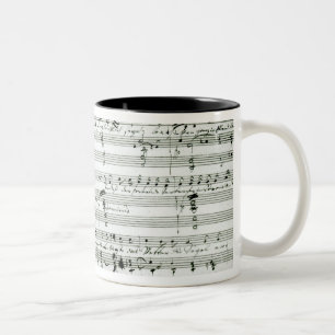 Autographische Kerbe von 'Fragment aus DM Zweifarbige Tasse