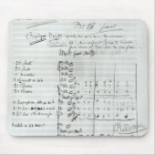 Autographische Kerbe von Tat III Mousepad (Vorne)