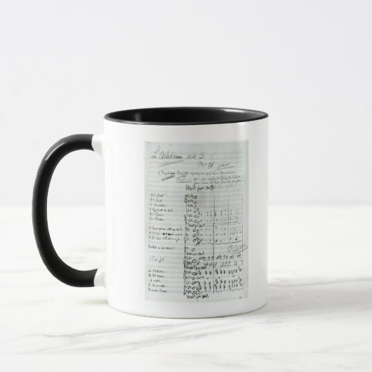 Autographische Kerbe von Tat III Tasse (Links)