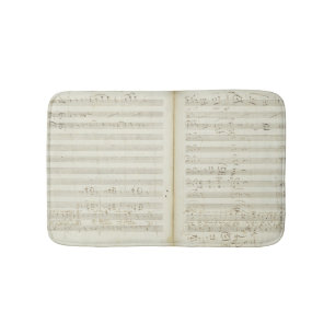 Autographische Kopie 'des magischen Flute Badematte