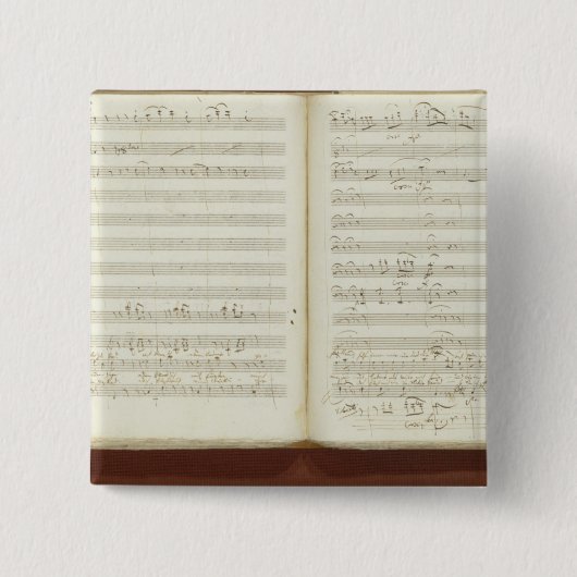 Autographische Kopie 'des magischen Flute Button (Vorderseite)