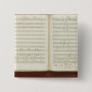 Autographische Kopie 'des magischen Flute Button