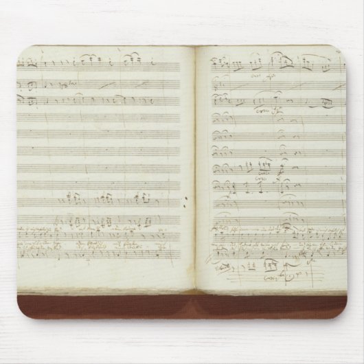 Autographische Kopie 'des magischen Flute Mousepad (Vorne)