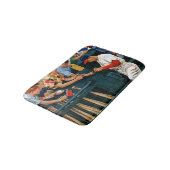 Autographische Sitzung Badematte (Schrägansicht)