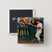 Autographische Sitzung Button (Vorne & Hinten)