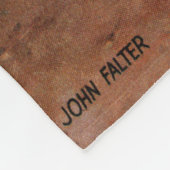 Autographische Sitzung Fleecedecke (Ecke)