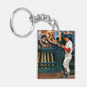 Autographische Sitzung Schlüsselanhänger (Vorderseite links)