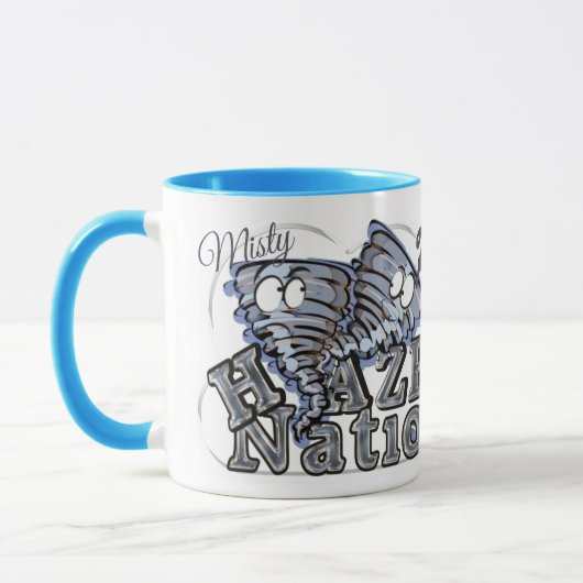 Autographische TASSE der Hazer Nation (Links)