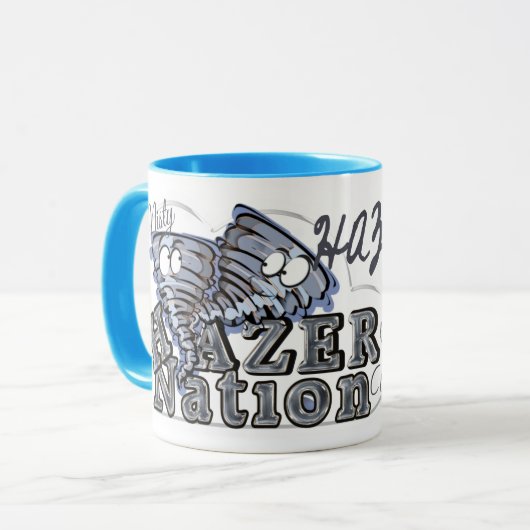 Autographische TASSE der Hazer Nation (Vorderseite Links)