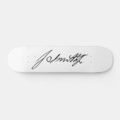 Autographische Unterzeichnung mormonischen Skateboard (Horizontal)