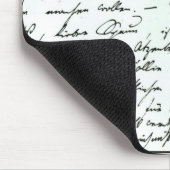 Autographischer Buchstabe von Franz Schubert Mousepad (Ecke)