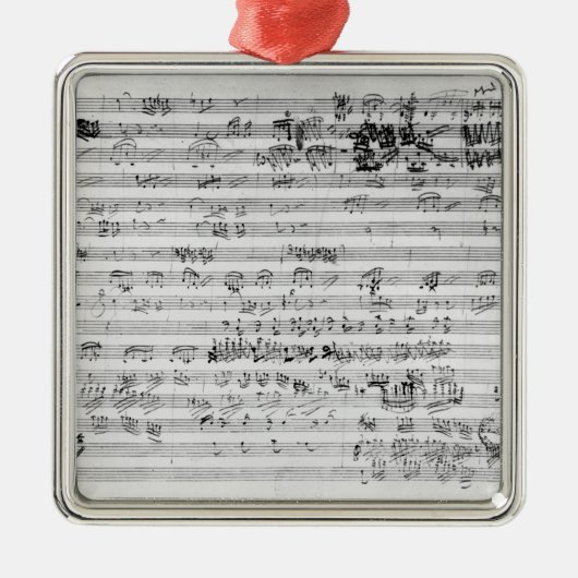 Autographischer Spielberichtsbogen für den Trio-MI Silbernes Ornament (Vorne)