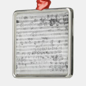 Autographischer Spielberichtsbogen für den Trio-MI Silbernes Ornament (Links)