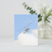 Autogyro im Flug Postkarte (Stehend Vorderseite)
