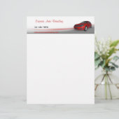 Autohändler Briefbogen (Stehend Vorderseite)