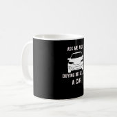 Autohändler Geschenk für Auto Verkäufer, die Fahrz Kaffeetasse (Vorderseite Links)