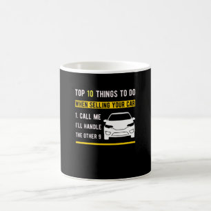 Autohändler Geschenk für Auto Verkäufer, die Fahrz Kaffeetasse