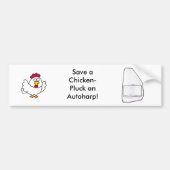 Autoharp Autoaufkleber (Vorne)