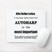 Autoharp das wichtigste Instrument Mousepad (Mit Mouse)