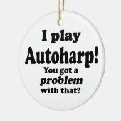 Autoharp got ein Problem damit, Keramik Ornament (Links)