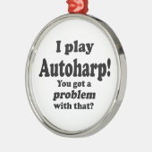 Autoharp got ein Problem damit, Ornament Aus Metall (Links)