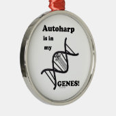 Autoharp ist in meinen Genen! Ornament Aus Metall (Rechts)