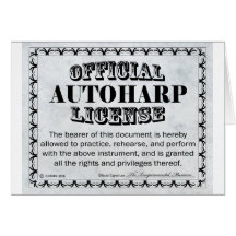 Autoharp-Lizenz