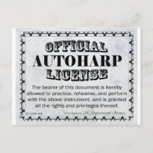 Autoharp-Lizenz