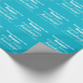 Autoharp macht mich glücklich geschenkpapier (Ecke)