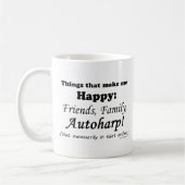 Autoharp macht mich glücklich kaffeetasse (Links)